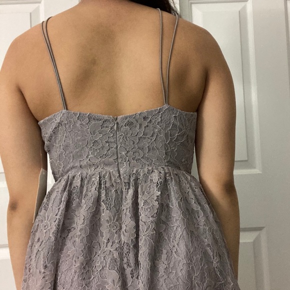 NWT Tobi heather gray lace dress - Picture 10 of 10